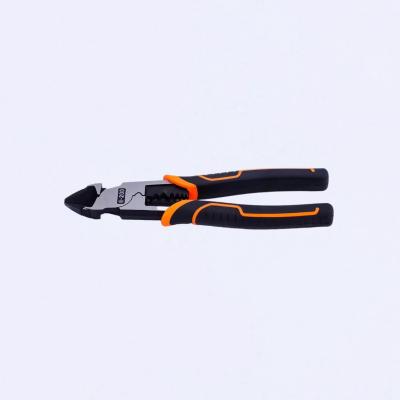 China Side Cutting Multifunction Pliers Hardened Cutting Industrial Cable Striper for sale