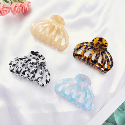 China High Quality Fashionable Designed Plastic Hair Claw Grip Girl Hair Accessories Strong Clip For Thick Hair for sale