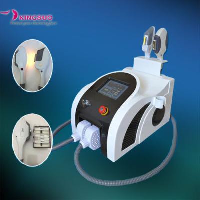 China 2 handles SHR E-light IPL Freckle Removal/Acne Removal/SHR IPL Hair Removal for sale