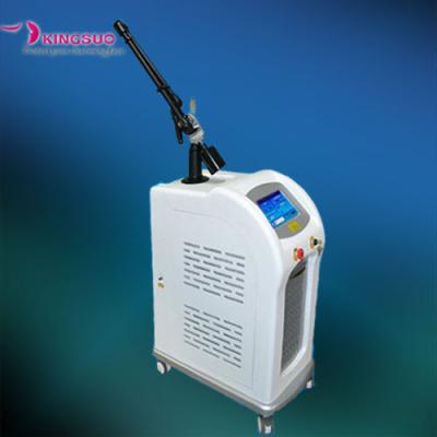 China 1064nm 532nm q switch nd yag laser medical system/medical laser tattoo removal system for sale