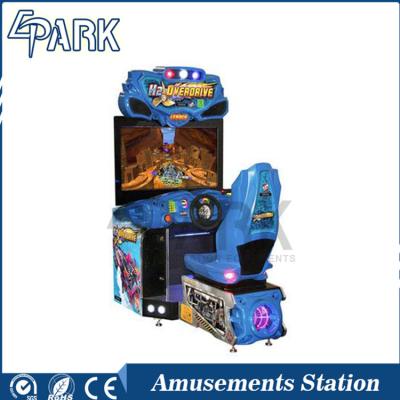 China Amusement park coin pusher H2 Overdrive racing simulator for sale for sale