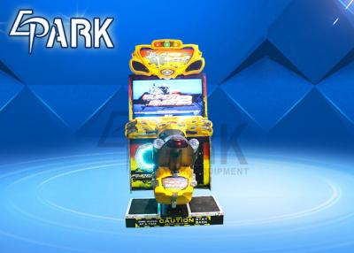 China Kids coin pusher car racing selling arcade game machine for sale for sale