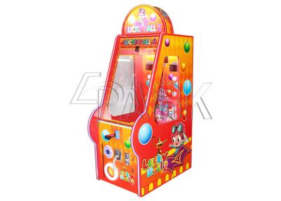 China Cute Lucky Ball Amusement Game Machines / Lottery Ticket Machine for sale