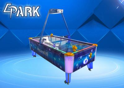 China Blue Classic Coin Operated Arcade Machines Indoor Sport Game / Air Hockey Table for sale