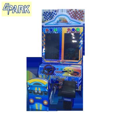 China Kids Happy car simulator arcade racing car game machine coin amusement game machine for sale