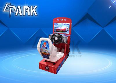 China Kiddie rides electric coin operated racing car simulator video racing game for sale