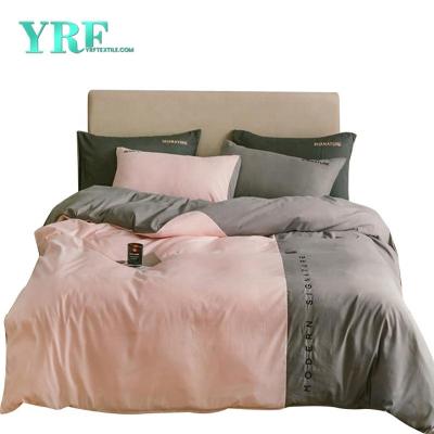 China Nondisposable Bed Sheet 3 Piece Double Bed Polyester Fabric Solid Color For Home Textile for sale