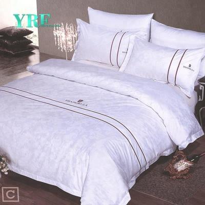 China YRF Disposable Custom Logo Bedding Set Luxury High Quality 100% Cotton for sale