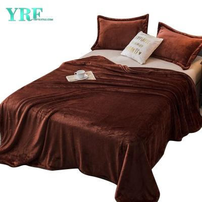 China Softness PORTABLE Solid No Pilling Easy To Wear Blankets For Bedroom for sale