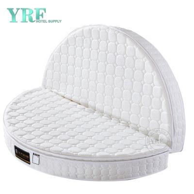 China Cozy Luxury Velve Circle 2.2 M Mattress Smooth Foldable Innerspring China Manufacturer Custom for sale