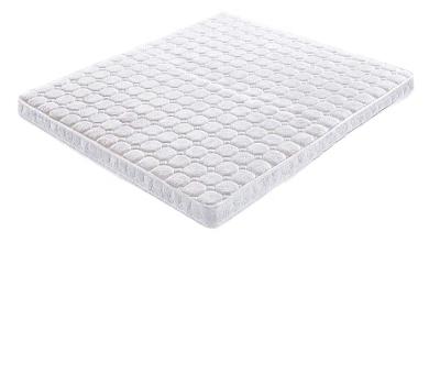 China Foldable Soft 12CM Velvet Latex Fabric White Hostel Mattress Breathable Thin Single for sale