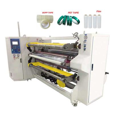 China FMLQ-003 Hotels Automatic slitter rewinder heavy duty rewinding slitting machine for adhesive tape for sale