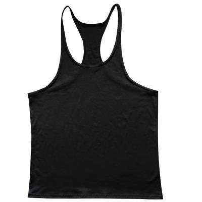 China Breathable Man Clothes Mens Sleeveless Fitness Tank Top Gym Wear Vest Top Running Tank Travel Vest for sale