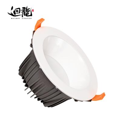 China Embeded led commercial mini ceiling hotel scoop thin gimbal tube fixture exposed recessed round surface mounted downlight for sale