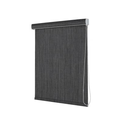 China Traditional Wide Slat Sun Shade Horizontal Roller Bead Rope Blind For Window for sale