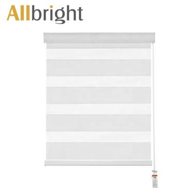 China Customized CLASSIC Price 100% Polyester Zebra Day And Night Blinds American Roller Blinds for sale