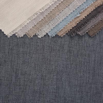 China Sofa Fabric Anti Static Warm Home Textiles For Curtain Look Dubai Curtain Linen Fabric for sale