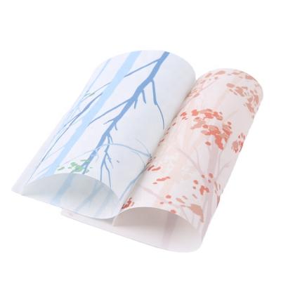 China Modern Painting Printing Roll Blinds Fabric Material For Curtains Print Fabric Blinds for sale