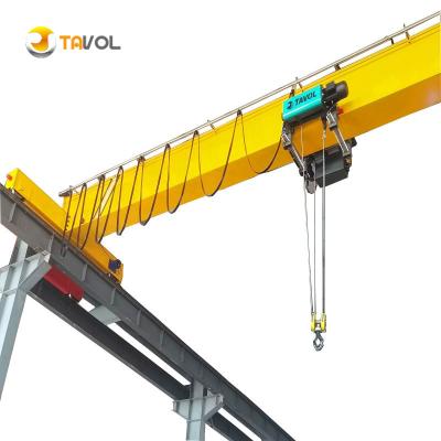 China Top Selling Euro Bridge 3T 5ton 10T 12ton 15T Rolling Single Overhead Travel Crane 2021 Bridge Crane Steel Structure Workshop Design for sale