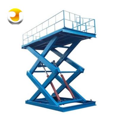 China Hotels Hydraulic Fixed Car Lift Stationary Scissor Lift Table with Pit for Factory for sale