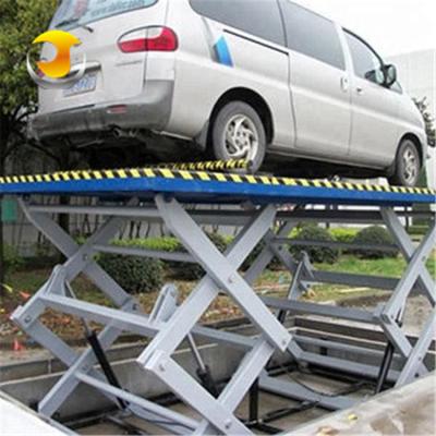 China Hotels Customized Hydraulic Garage Car Lifts Double Level Car Lift Lift For Sale for sale