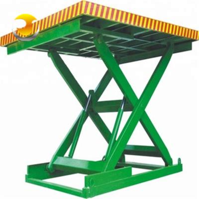 China Large Load Capacity Low Price Hotels Mid Rise Hydraulic Scissor Car Lift Electric Lift Platform For Car for sale