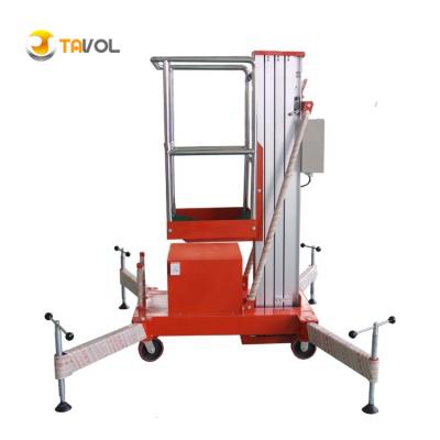 China Hotels Tavol 3-18m man lift table vertical aluminum telescopic booms lift with cheap price for sale