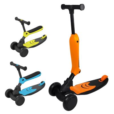 China China factory wholesale child 3 wheels kids scooter with seat kick scooters foot scooters for sale for sale