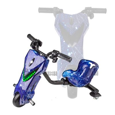 China 6.5 Inch Three Wheels Child Drift Scooter 360 Degree Child Tricycle Scooter Stretchable Drift Seat for sale