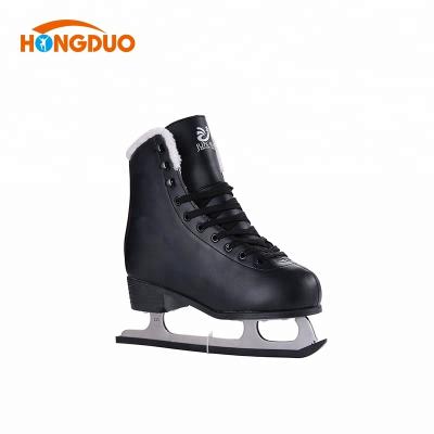 China Fashion Lace Up Figure OEM Leather Ice Skate for sale