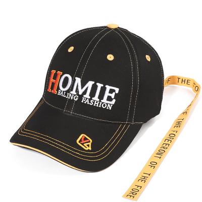 China 2021 COMMON fashion long tail with summer men's hats youth youth popular women's hats high quality baseball cap INS style baseball cap for sale