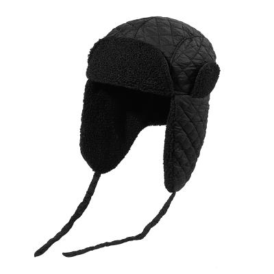 China 2021 Winter JOINT Hats For Ski Caps Unisex Fashion Trend Trend Aviator Ski Caps Unisex Women Thickened Warm Face Hearing Protection Windproof Beanies for sale