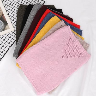 China 2020 New Hollow Breathable Scarf Various Scarf Bib Scarf Unisex Outdoor Sports Fashion Color Color Trend Outdoor Sports Black Recycling Accessories for sale