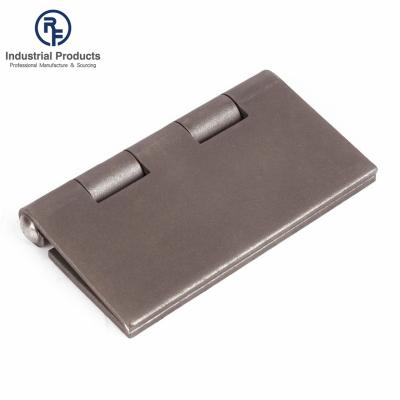 China No Screw Holes 2 Inch Weldable Hinge Style OEM / Flat Butt Weld On Hinge for sale