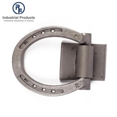 China OEM Style Truck Trailer Steel Horseshoe Hinge D-Ring Link Down for sale