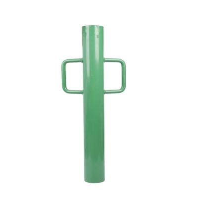 China Powder Coated Connecting T Handle Post Driver Powder Coated Manual Barrier Post Driver for sale