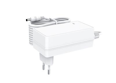 Chine 48W Max EU Plug 12V 4A Commutation de l'alimentation 24V 2A Adaptateur à courant continu AC monté sur le mur avec certification GS CE à vendre