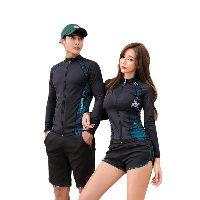 China Antibacterial S-2XL Size 3-5mm Thickness Optional Swimming Wading Adult Diving Surfing Suit Black for sale