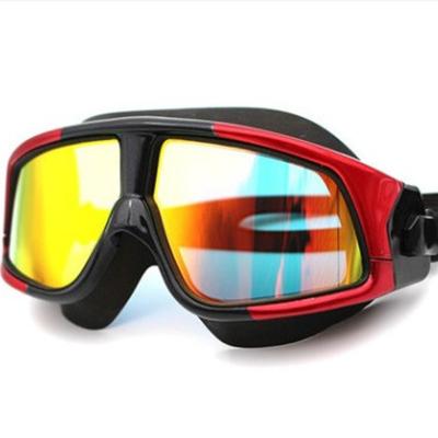 China SKI High Definition Big Frame Anti-fog Protection Waterproof Adult Swimming Goggles for sale