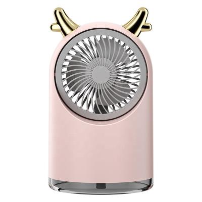 China Hot Selling Mini Car Purifier Humidifier Mist Fan Humidifier Fan Humidifier for sale