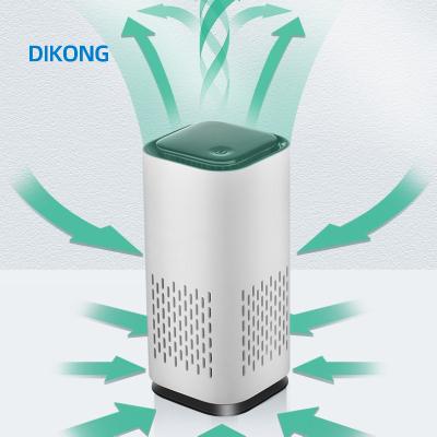 China Custom small size home air freshener portable home office 5V USB hepa air purifier for sale