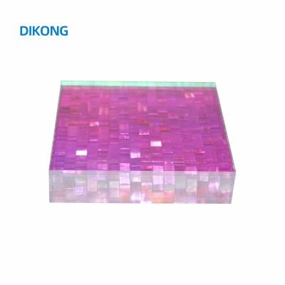 China Widely Decoration Colored Acrylic Sheet For 3d Wall Panels Waterproof Home Decoration KTV Decorative Wall Sheets for sale