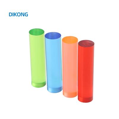 China Reasonable Price High Transparent Custom Acrylic Decoration Product Free Cut Around Acrylic Rod for sale