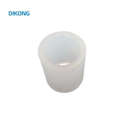 China Custom Round Nylon Tube Blank Material Rubbing Bottom Decoration Length Plastic Tube PA6 /MC Nylon for sale