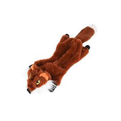 China Fox 2022 Custom Amazon Viable Hot Sale Dog Cat Pet Food Chew Play Plush Toy With Squeaker Cheap Pet Plush Toys for sale