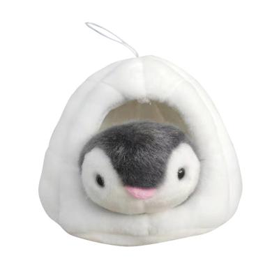 China Durable Soft Pet Toy Plush Dog Toys Squeaky Cute Eco-Friendly Wholesale Viable Penguin for sale