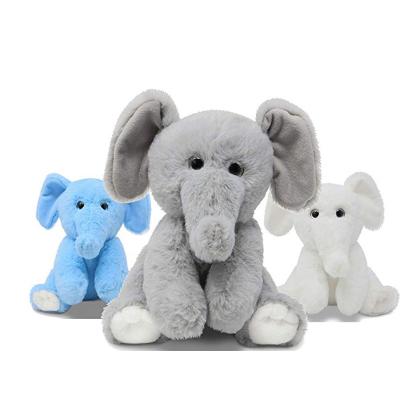 China 2021 Gray Elephant Plush Toy Wholesale OEM Soft Toy Plush Stuffed Elephant Toy Creative Custom Sublimation Large Ears for sale