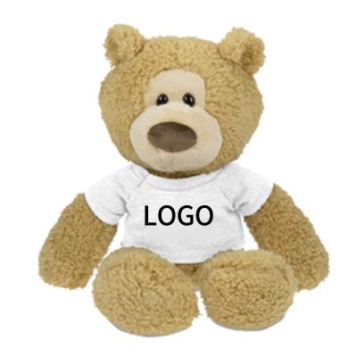 China Play 2021 Promotional Gifts Children Teddy Bear Soft Toys Branded Custom Logo T-shirt Teddy Bear With Factory Wholesale Teddy Bear for sale