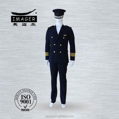 China Anti-Static Mens Formal Uniform For Army Military Navy And Pilot Officers With High Quality for sale