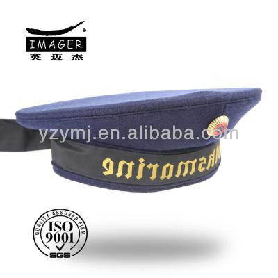 China Navy Blue JOINT Military SAILOR Uniform Hats for sale